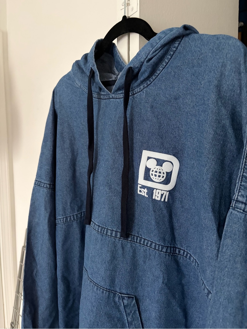 Disney World Denim Pullover